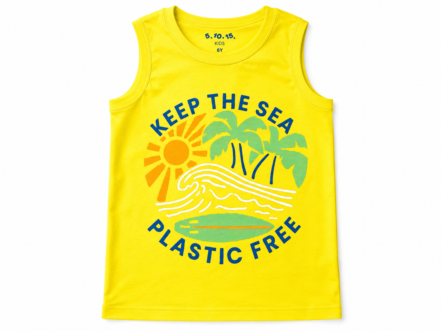 Plastic Free Beach Tank Top