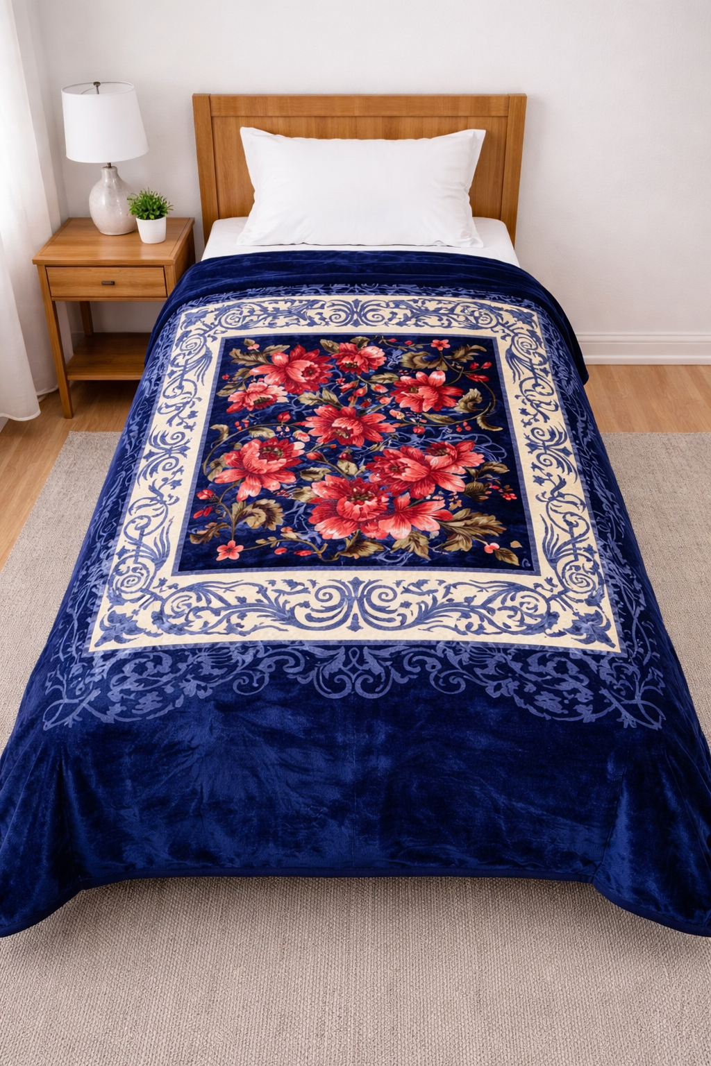 Winter Star Premium Mink Blanket |Single Bed