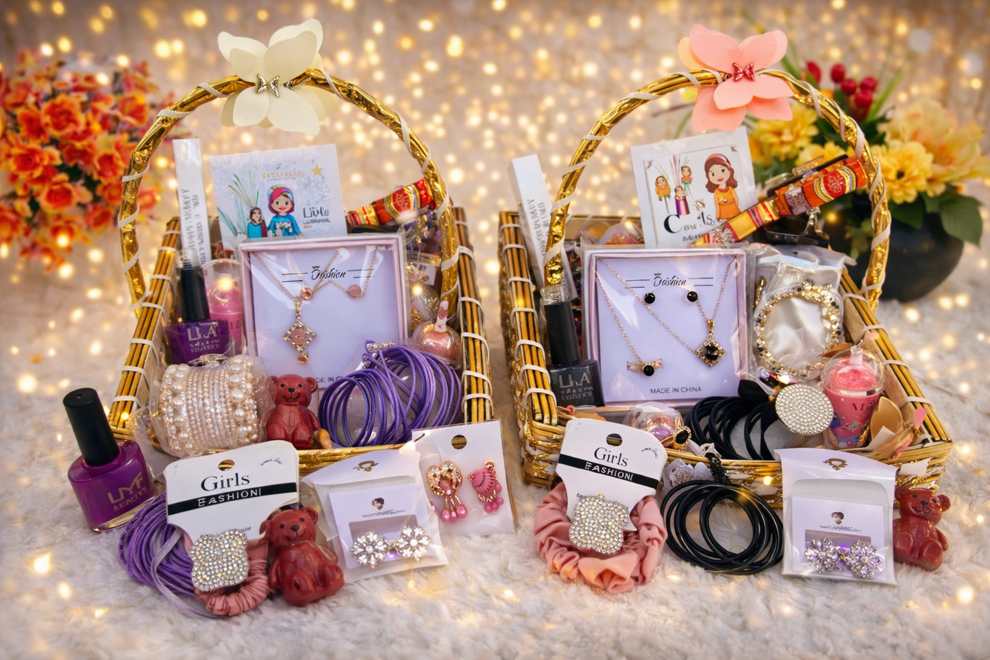 Premium Girls Gift Basket