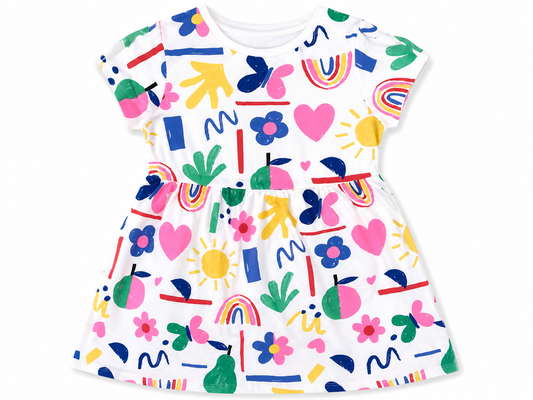 Rainbow Dreams Girls Dress