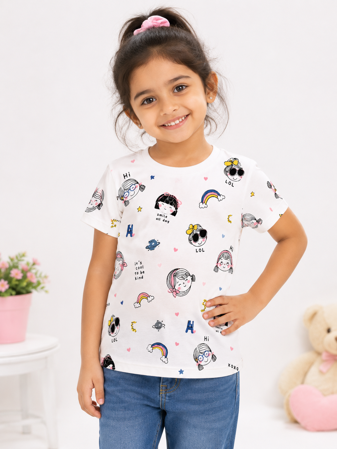 Cute Friends Girls Shirt