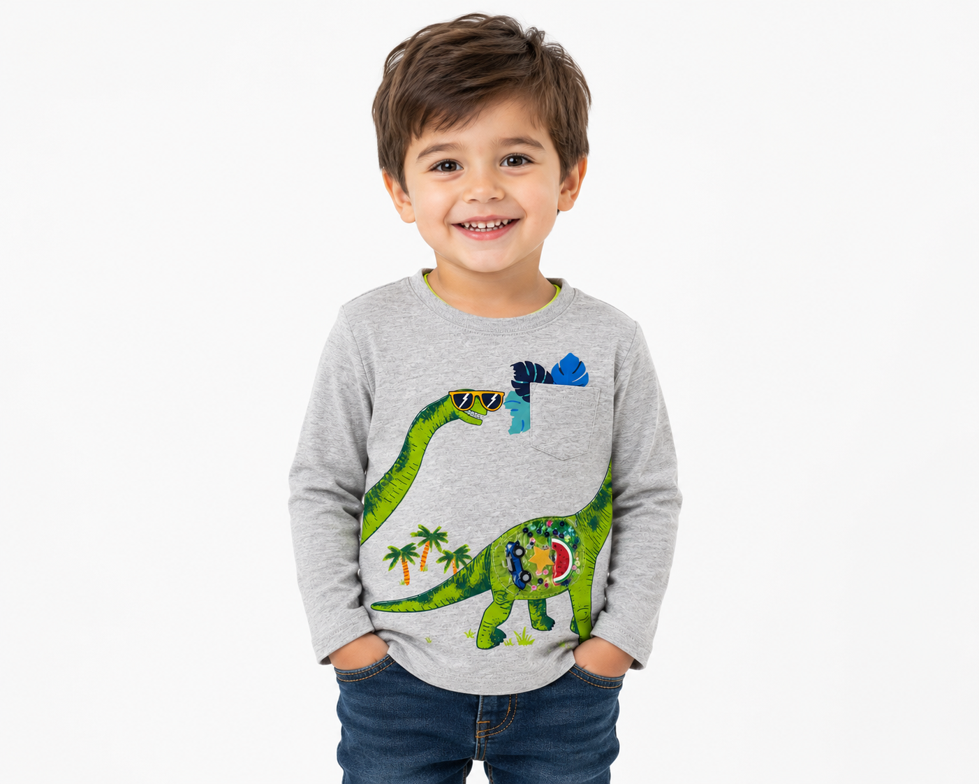 Dinosaur Adventure Graphic T-Shirt