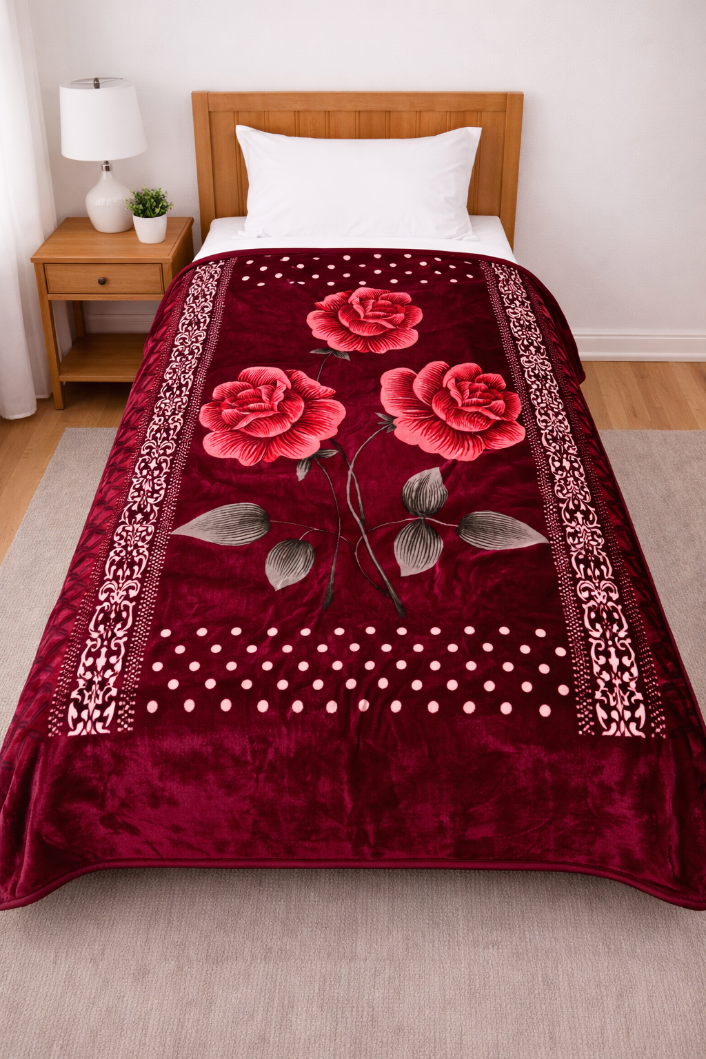 Winter Star Premium Mink Blanket | Single Bed