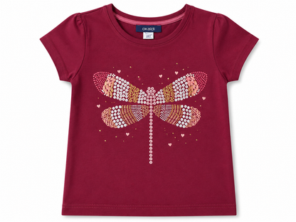 Sparkling Dragonfly Girls Shirt