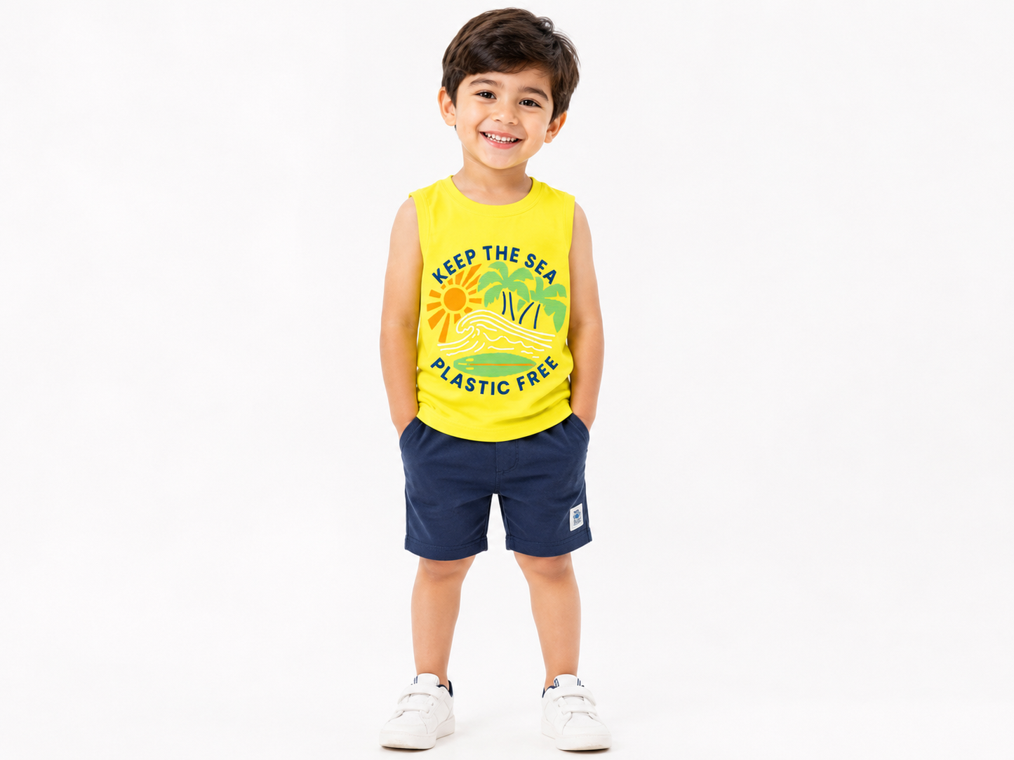 Plastic Free Beach Tank Top