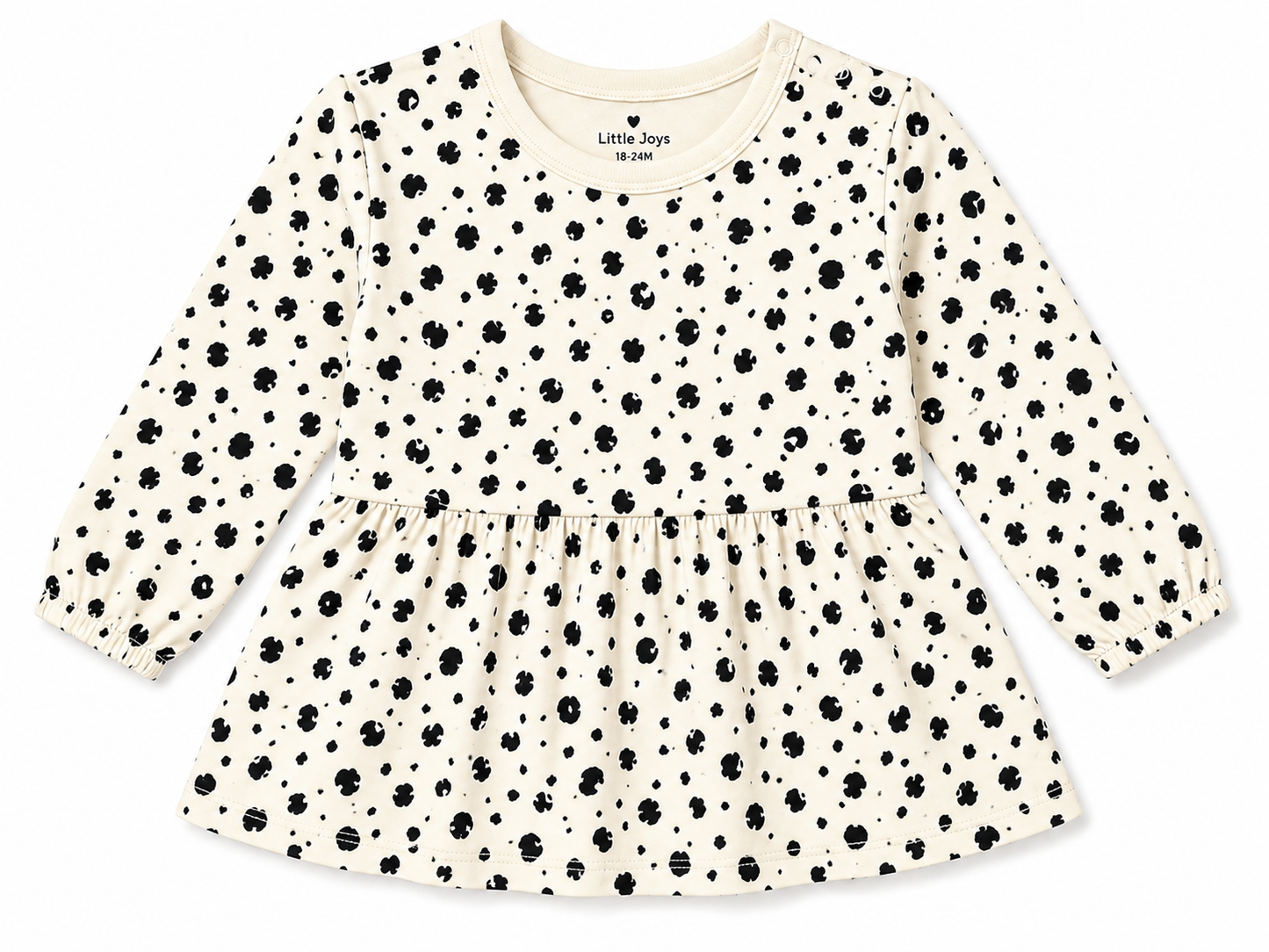 Premium Quality Girls Polka Dot Dress