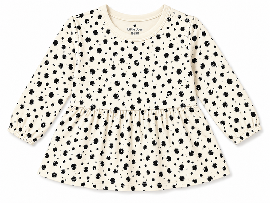 Premium Quality Girls Polka Dot Dress