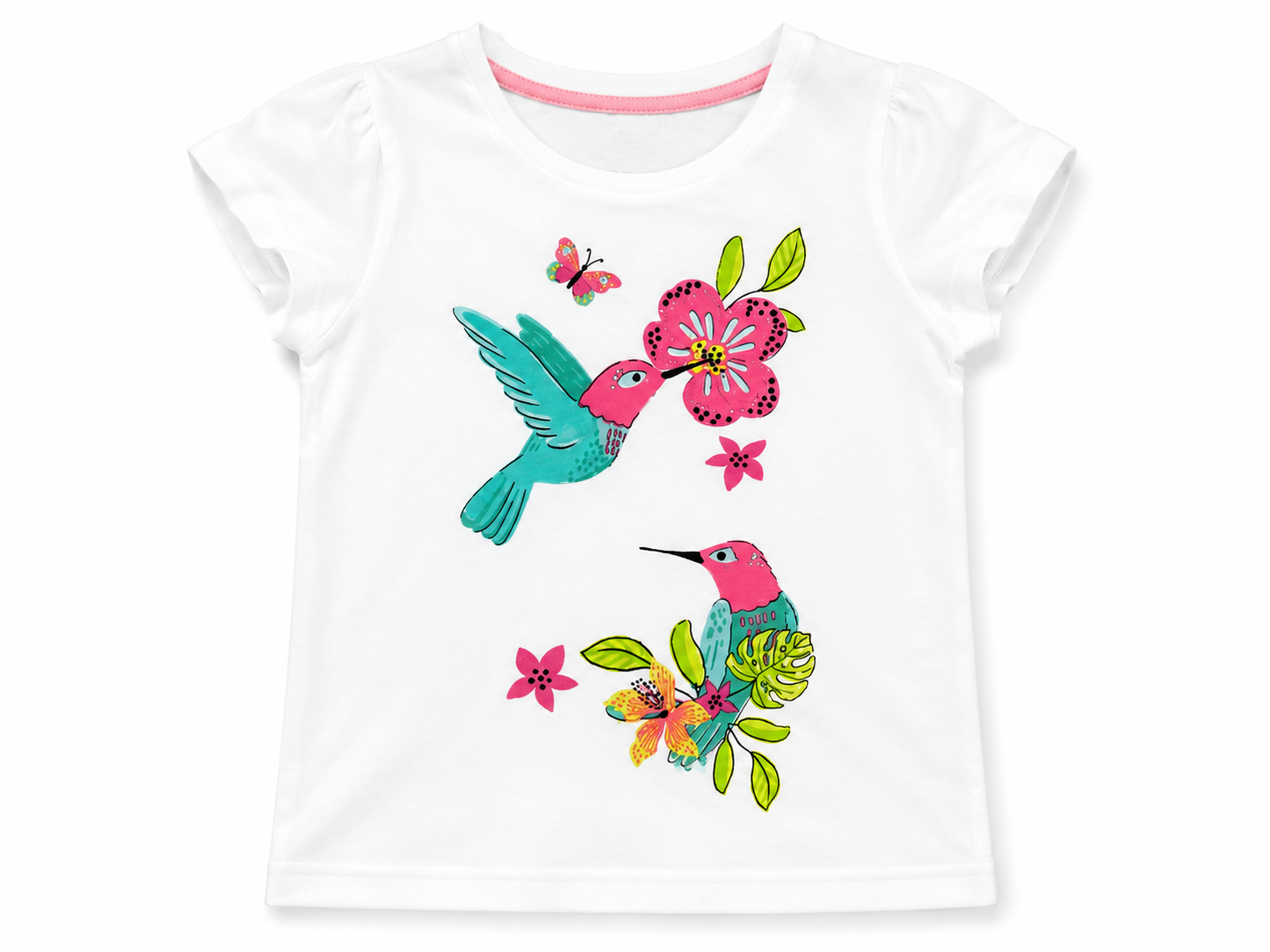 Premium Quality Girls Hummingbird Summer Shirt