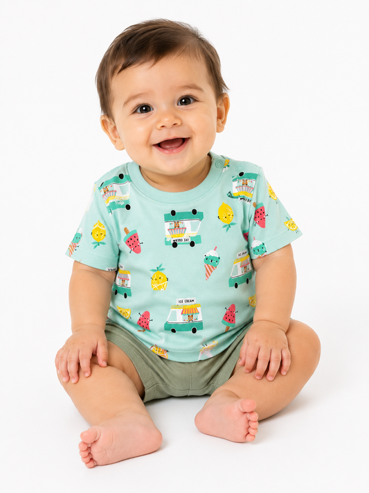 Premium Quality Ice Cream Summer Shirt