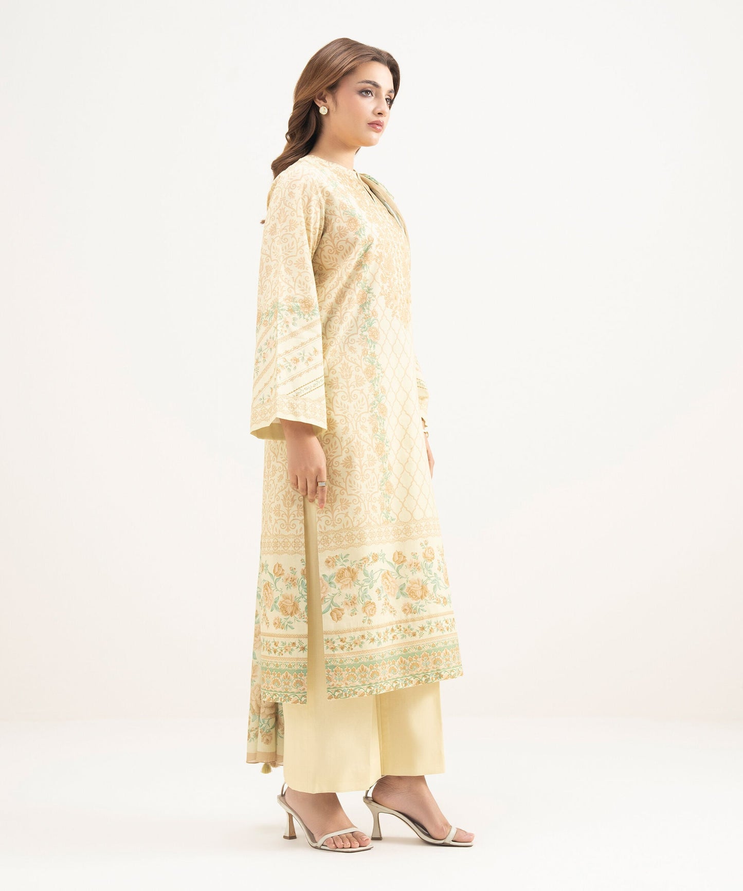 SAPPHIRE 3 PIECE - PRINTED LAWN SUIT