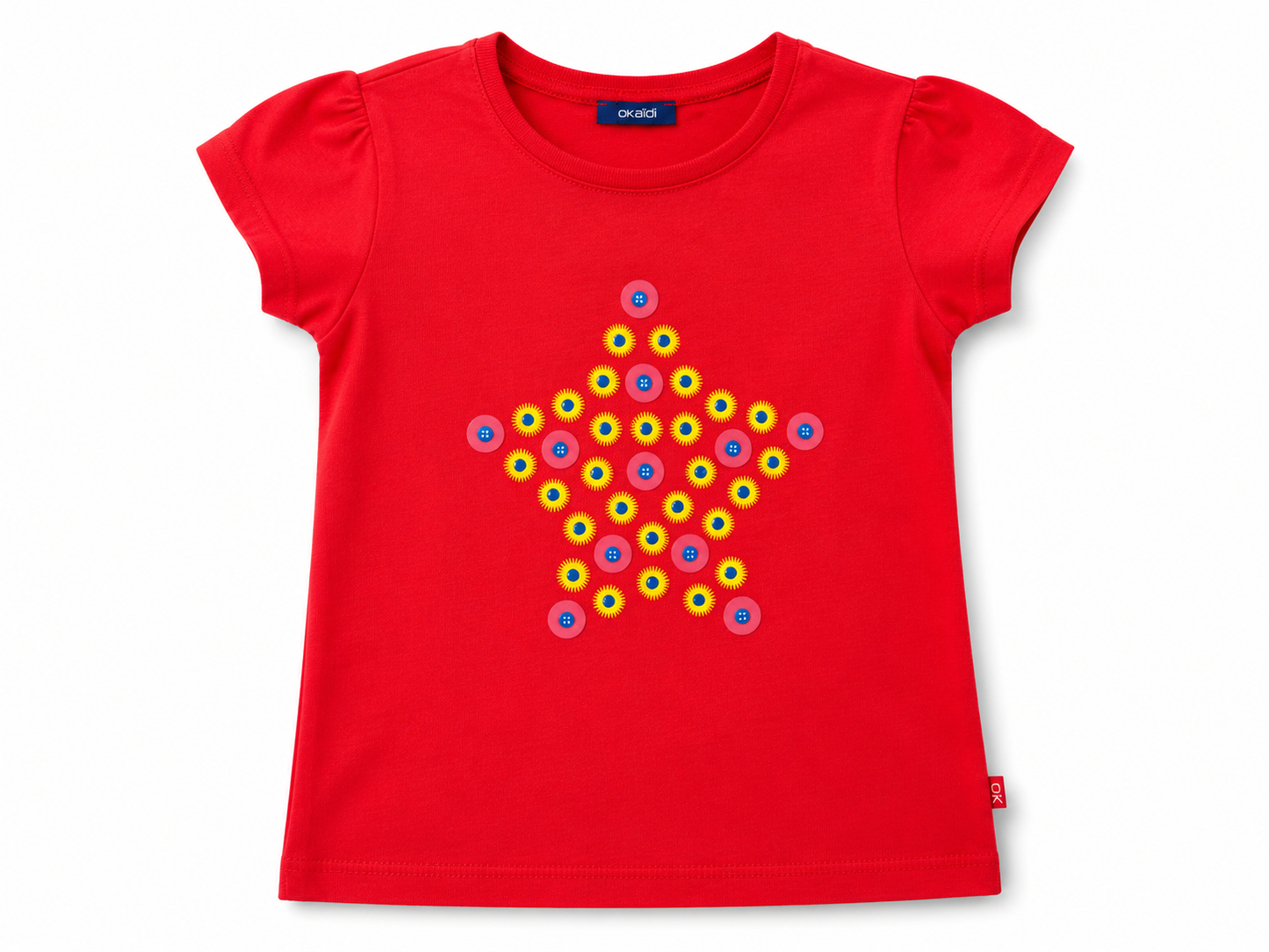 Premium Quality Girls Star Graphic T-Shirt