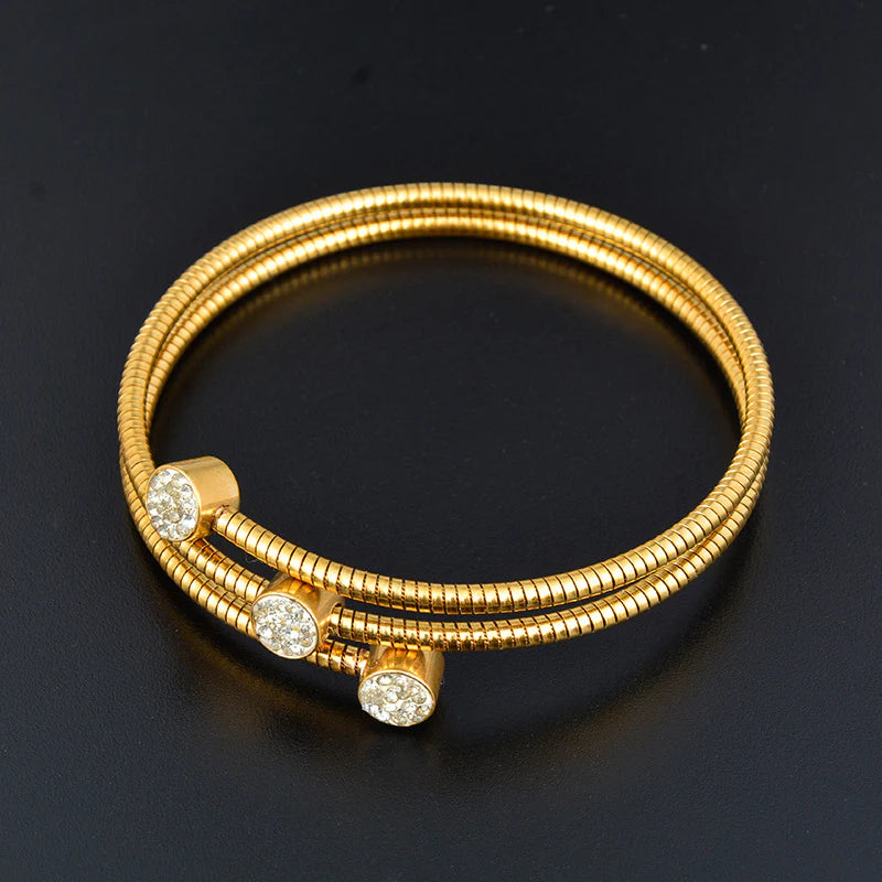Luxury Double Coil Bracelet
