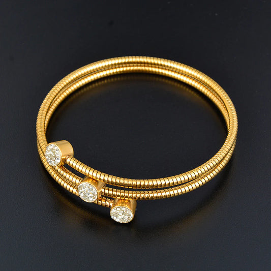 Luxury Double Coil Bracelet