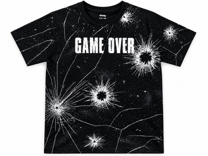 Game Over Graphic Boys Shirt