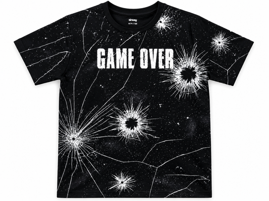 Game Over Graphic Boys Shirt