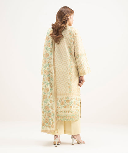 SAPPHIRE 3 PIECE - PRINTED LAWN SUIT