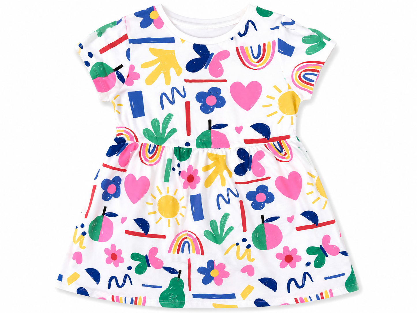 Rainbow Dreams Girls Dress