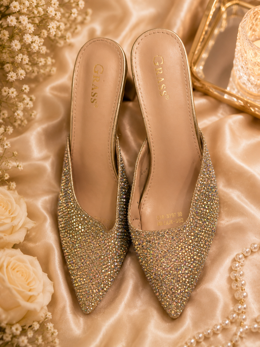 Luxury Glitter Pattern Heels