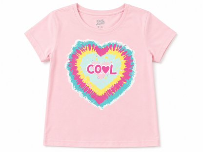 Premium Quality Girls Cool Heart Shirt