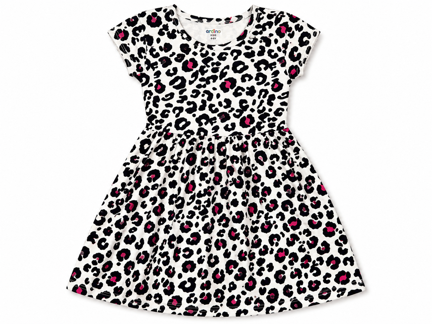 Wild Chic Leopard Girls Dress