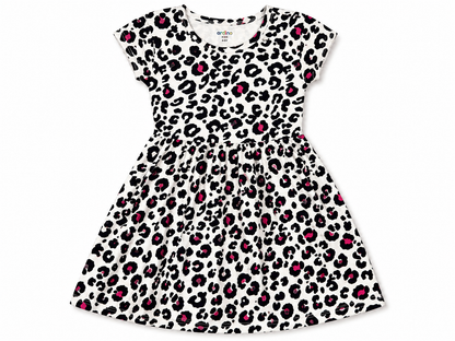 Wild Chic Leopard Girls Dress